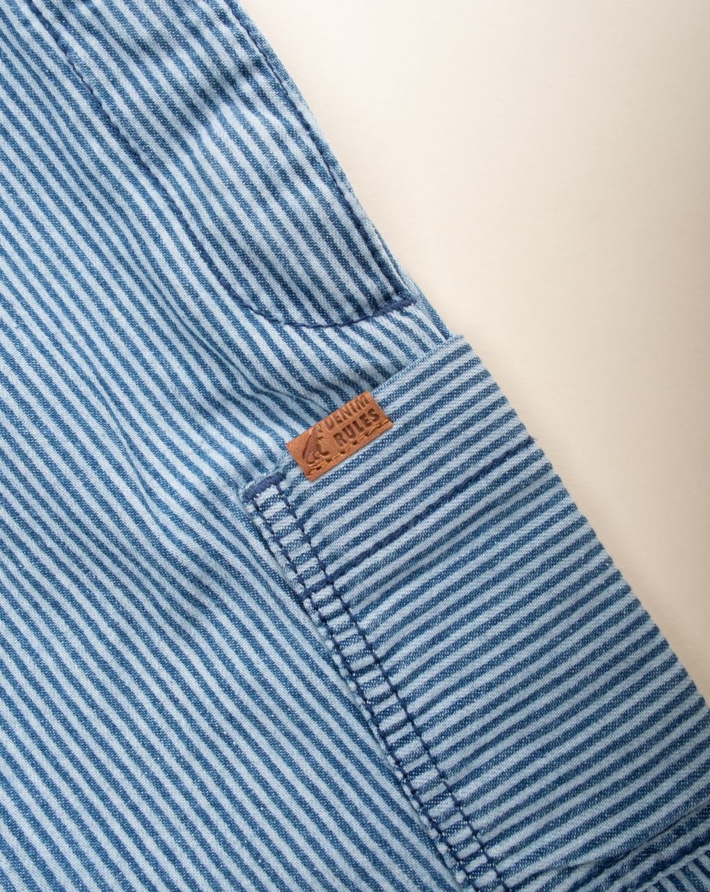 Completo bimbo salopette chambray