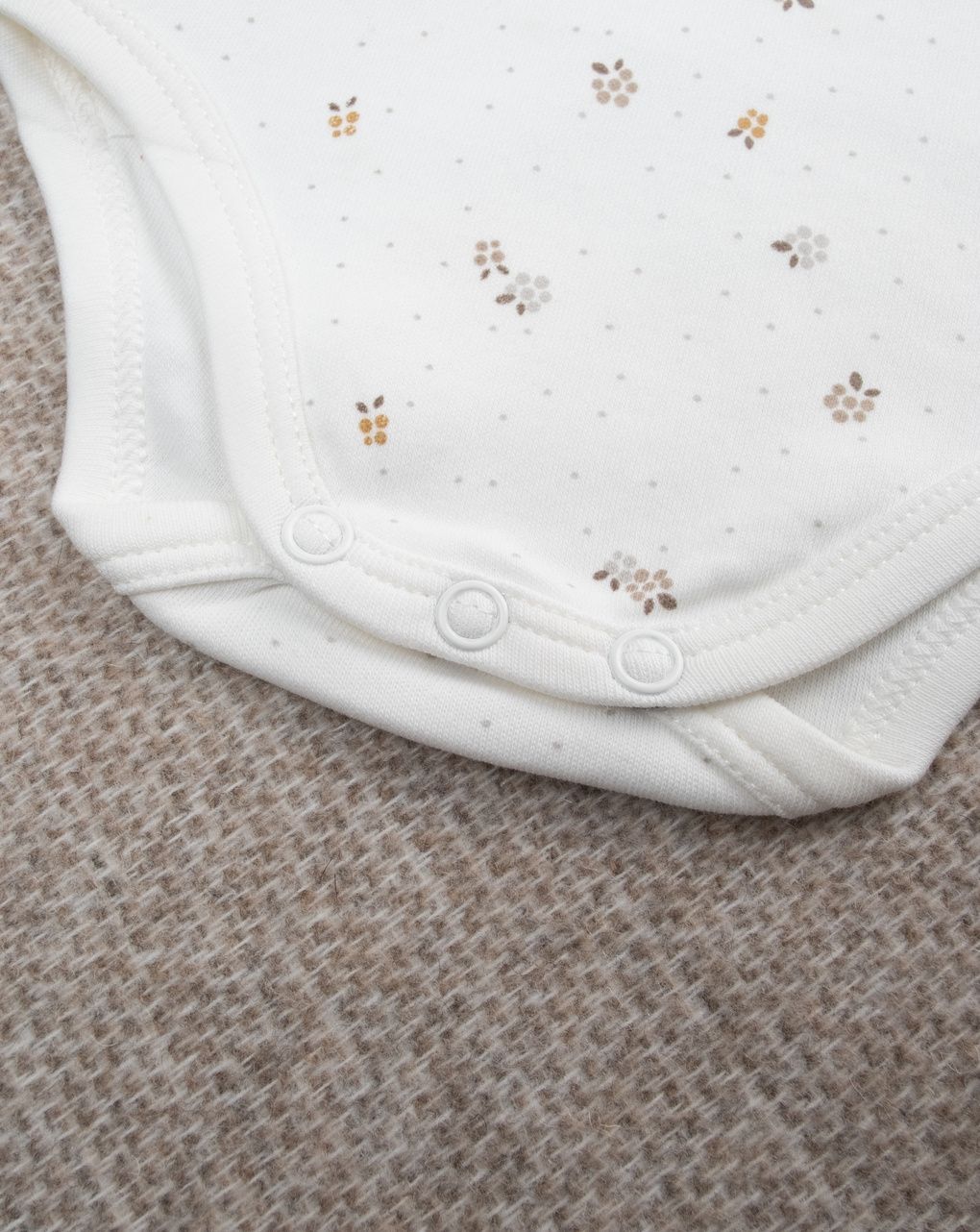 Body bimba bianco colletto a scialle