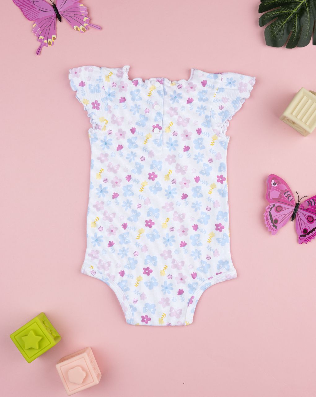 Body bimba farfalle colorate