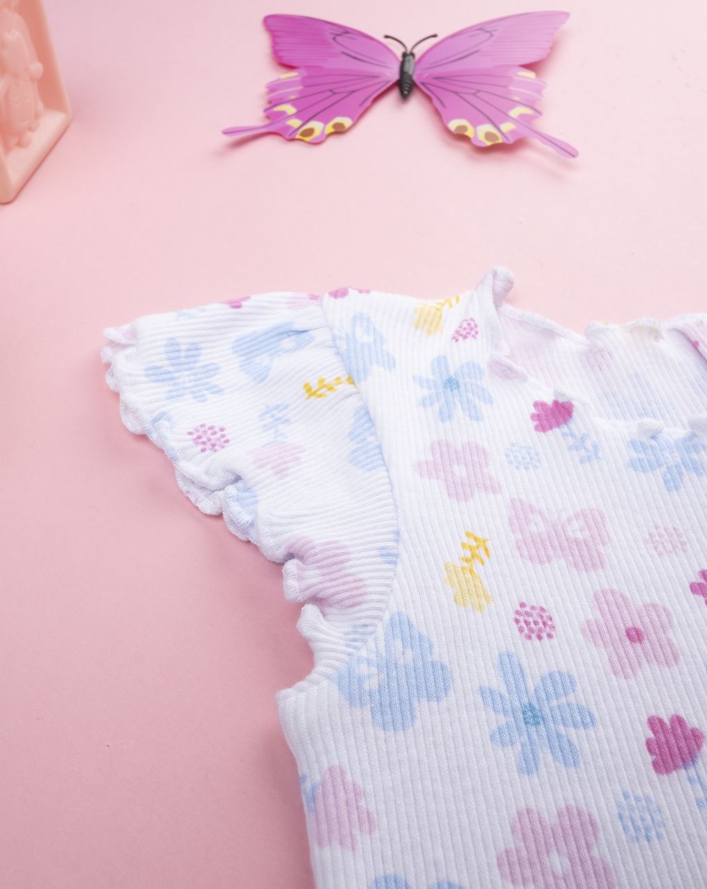 Body bimba farfalle colorate