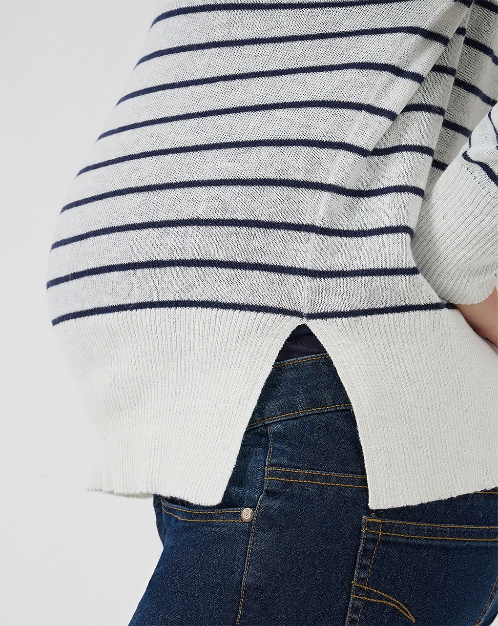 Maglia premaman fantasia righe