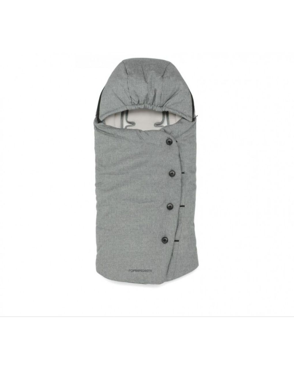 Trendy mini sacco passeggino melange grey - foppapedretti