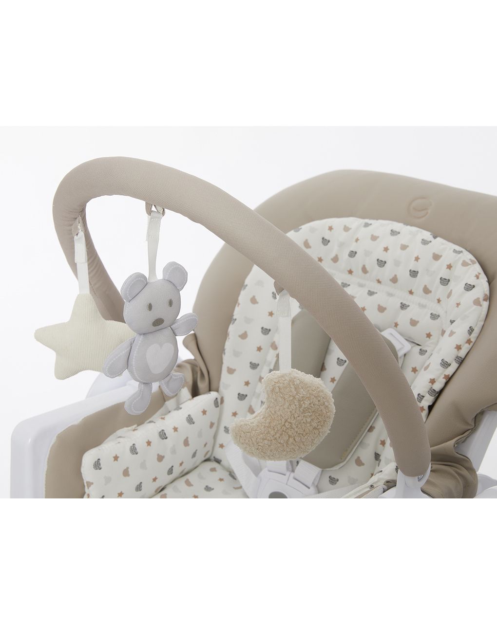 Seggiolone g- lunch & play beige - giordani