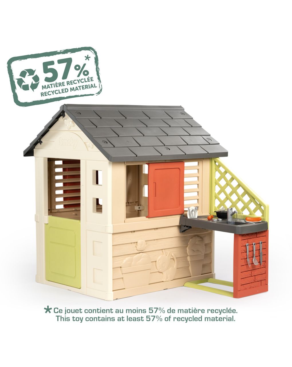 Casetta natura con cucina eco - 2+ - smoby life