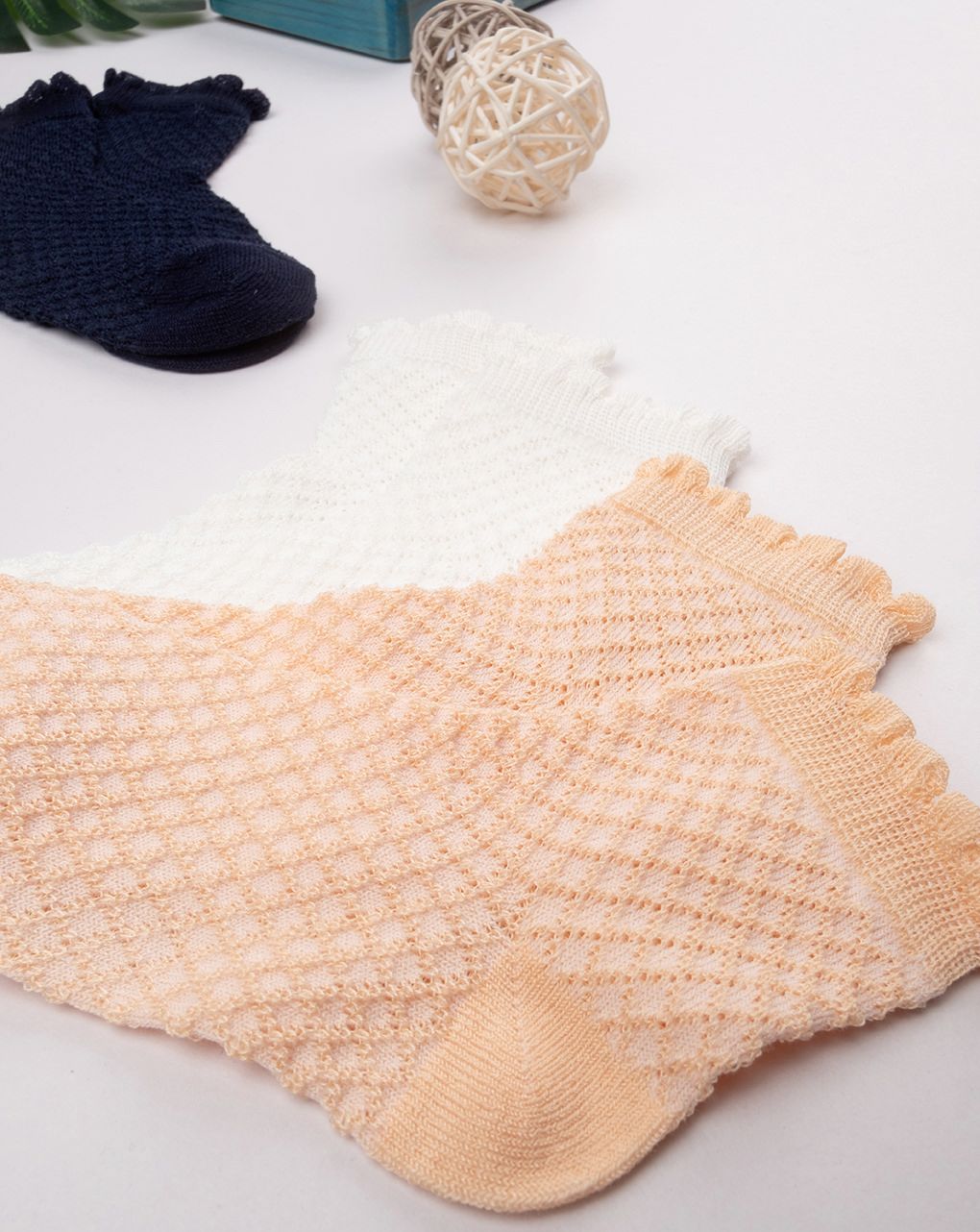 Pack 3 calze corte bambina