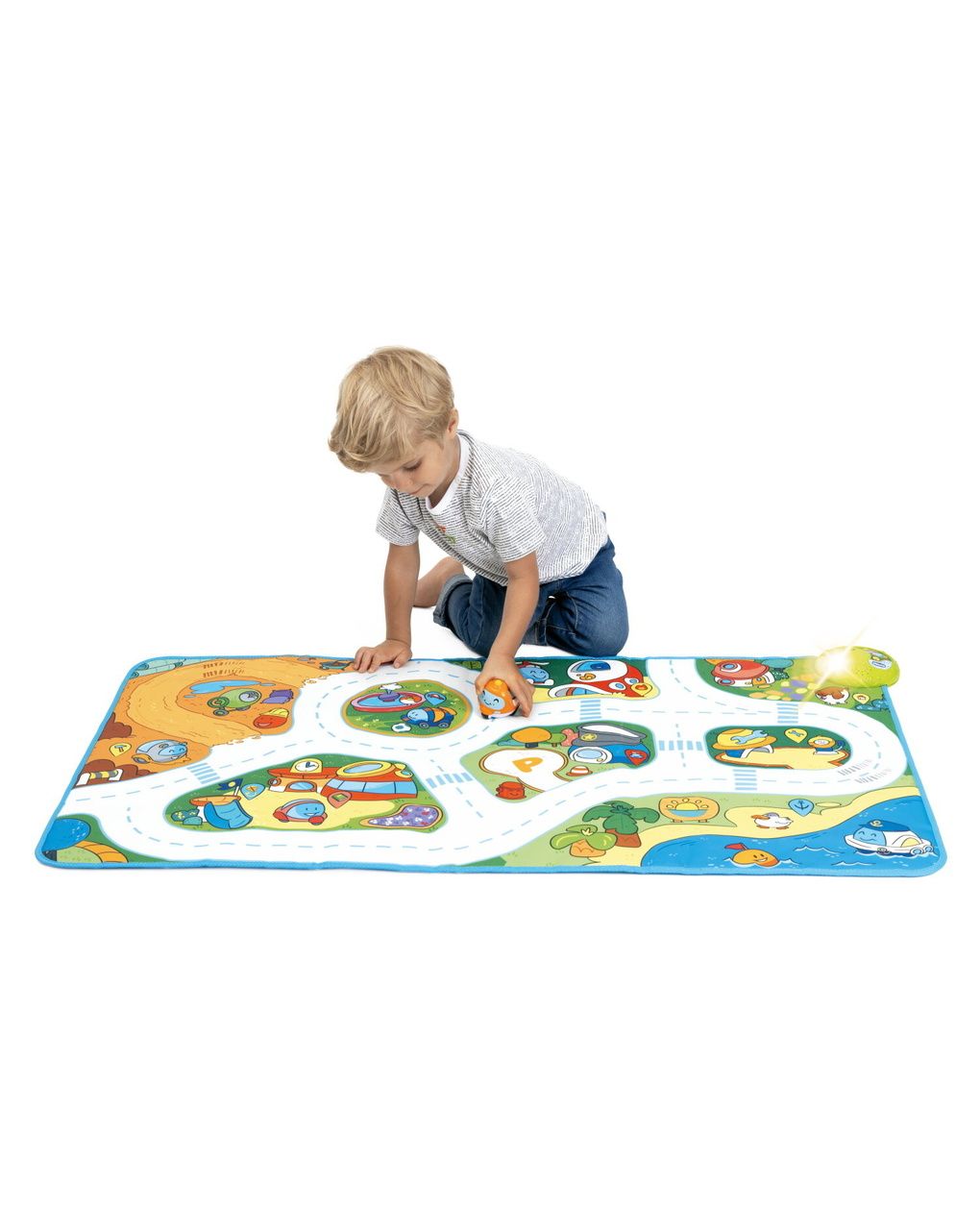 Tappeto elettronico della città, 1-4 anni - chicco