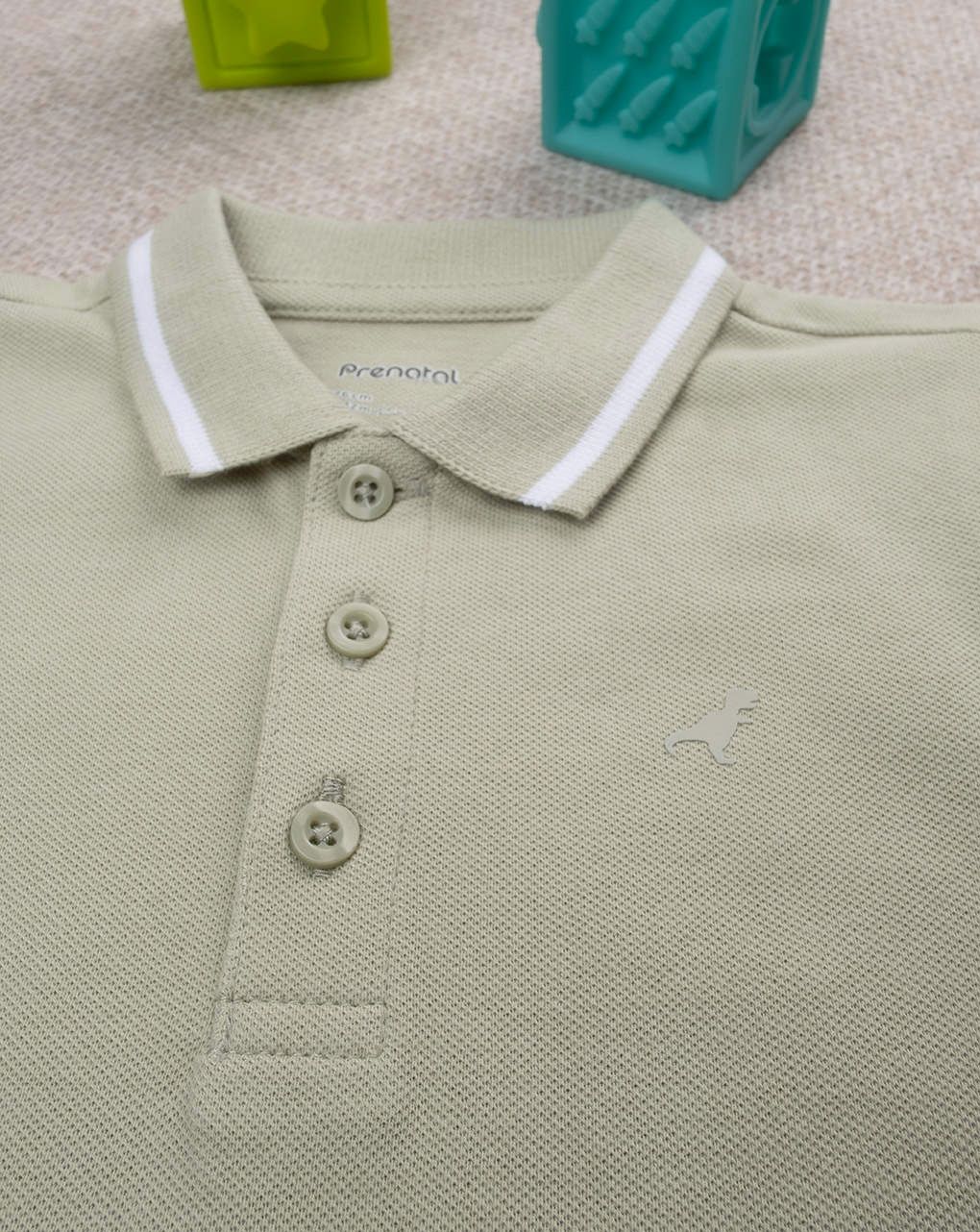 Polo bimbo verde