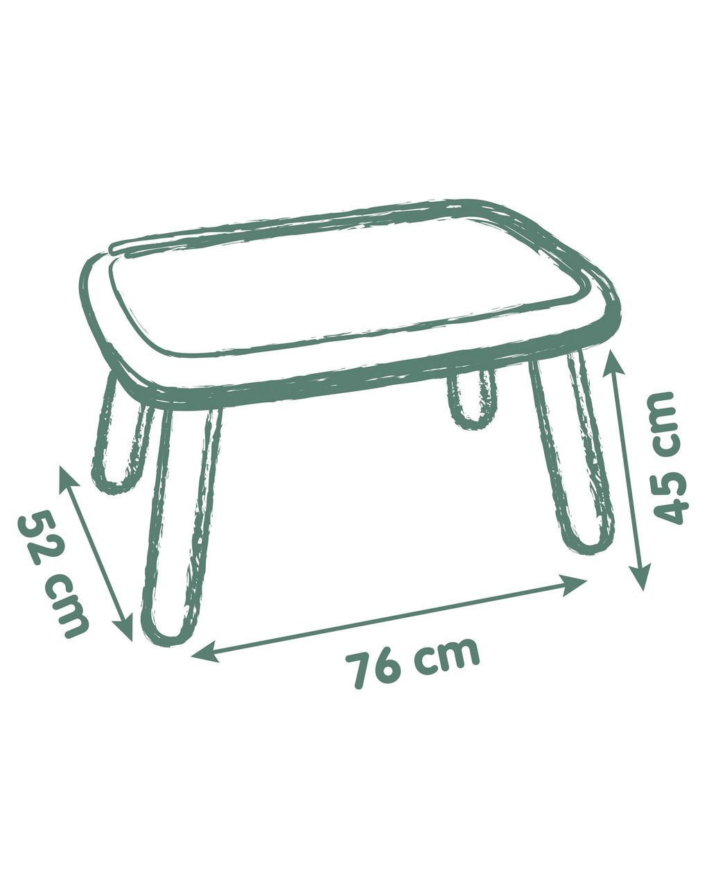 Smoby tavolino - smoby life