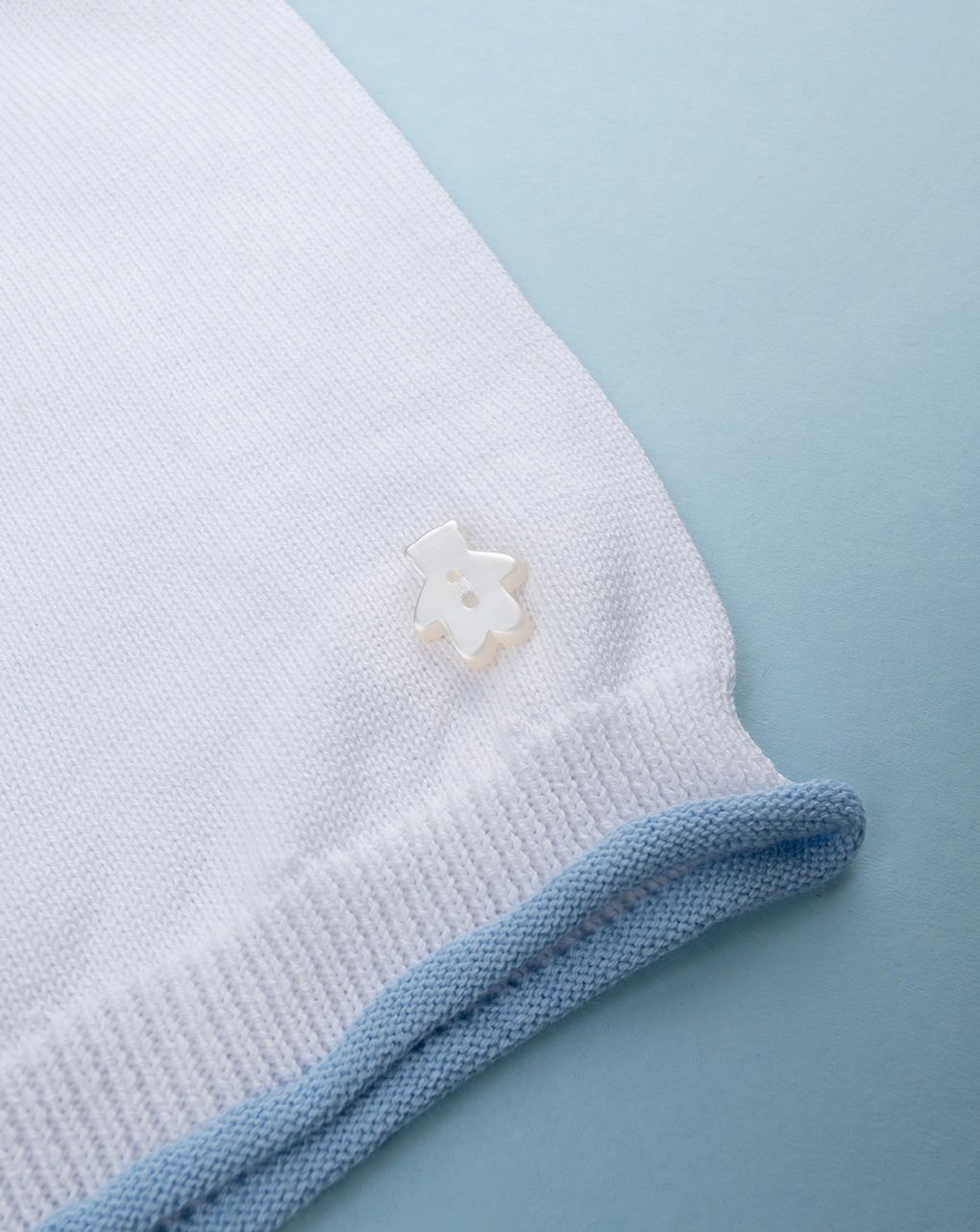 Completo bimbo tricot orsetto