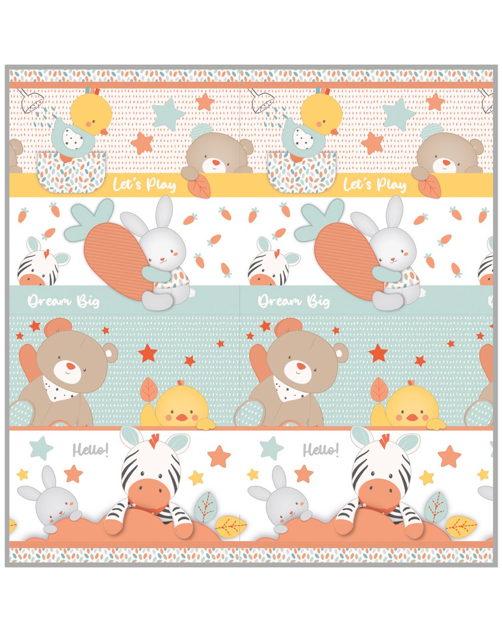 Tappeto pieghevole smart playmat- 10m+ - baby smile