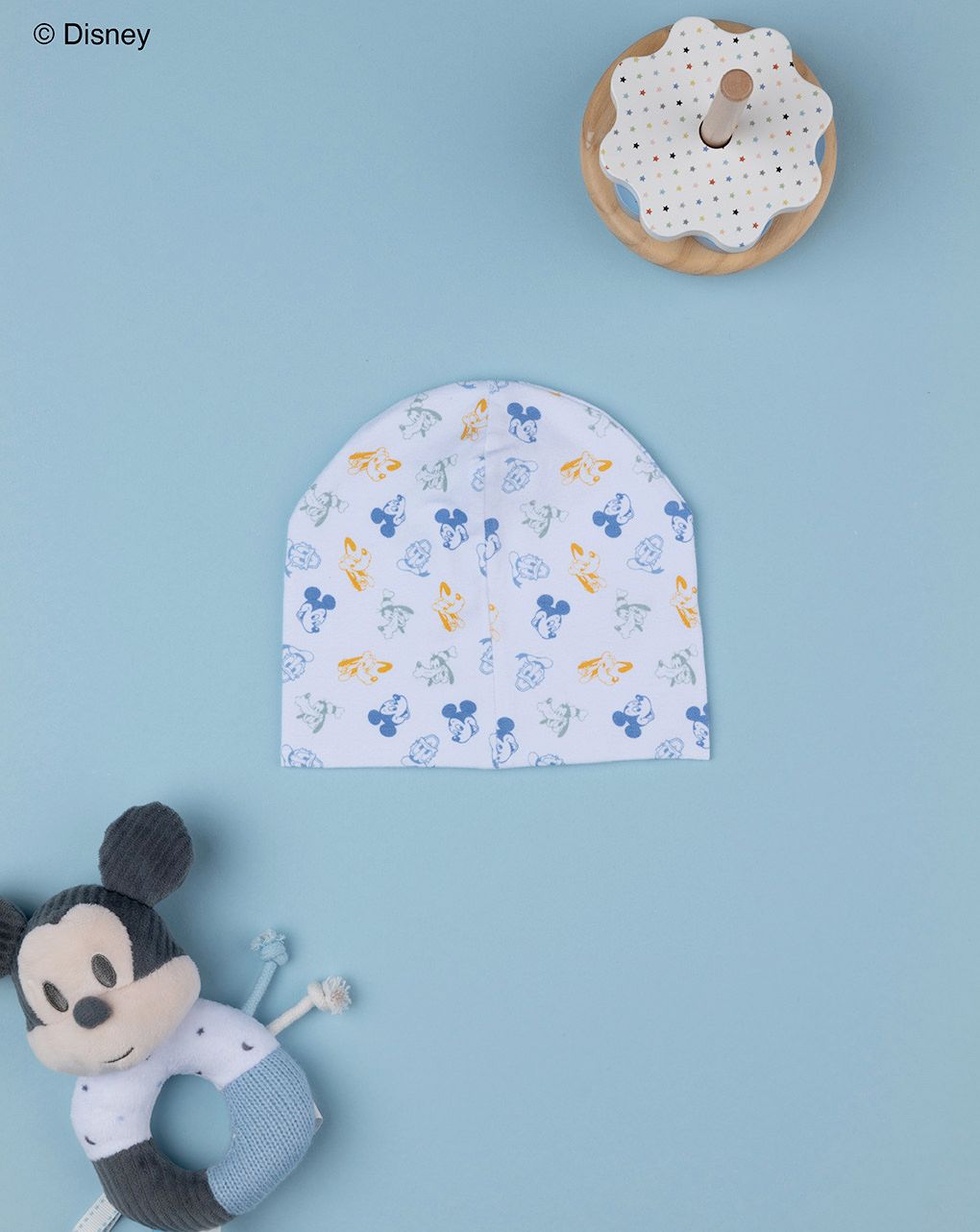 Berretto bimbo grigio mickey mouse