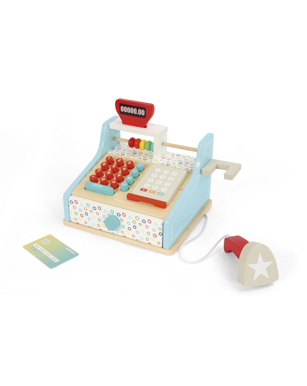 Registratore di cassa - 3+ - wood "n" play