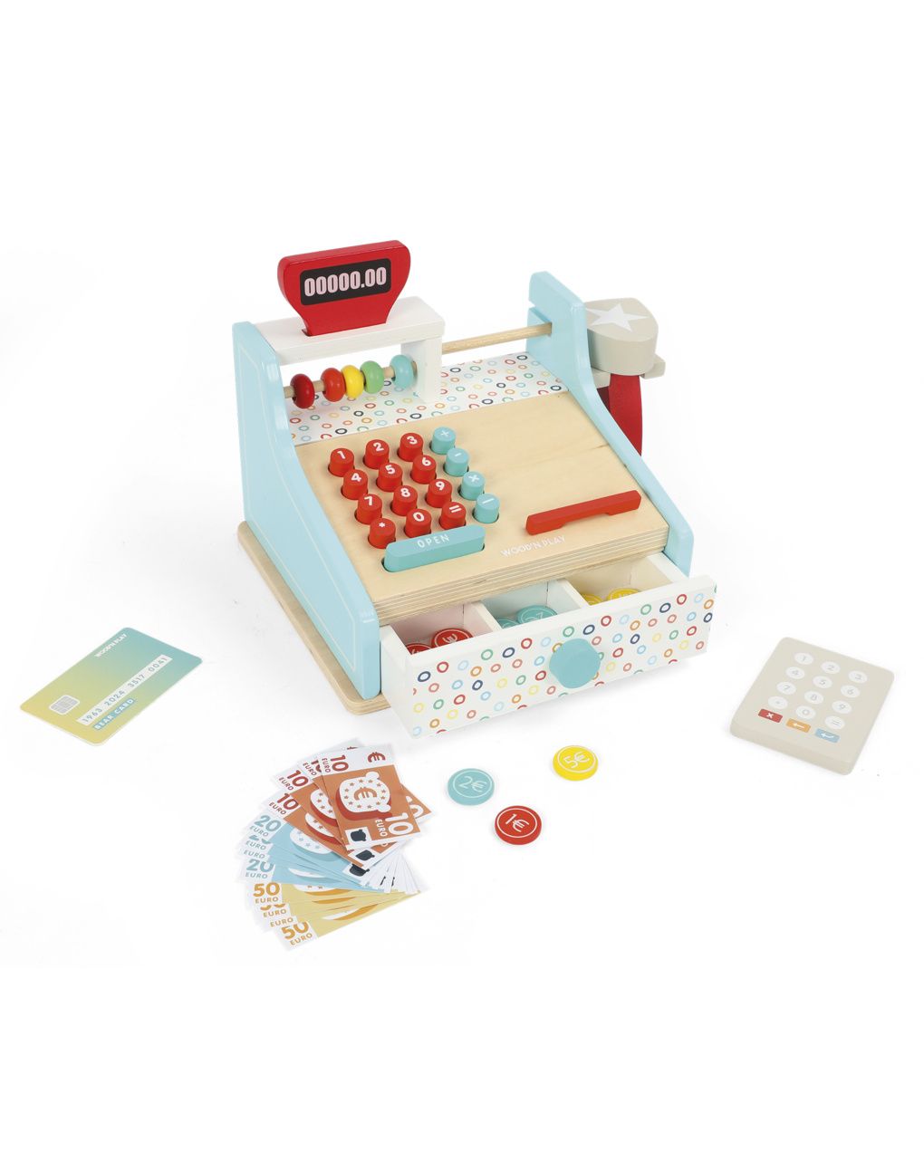 Registratore di cassa - 3+ - wood "n" play