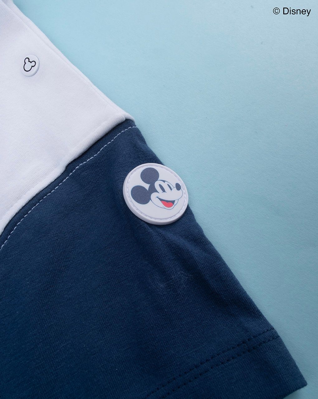Completo bimbo mickey mouse bianco/blu