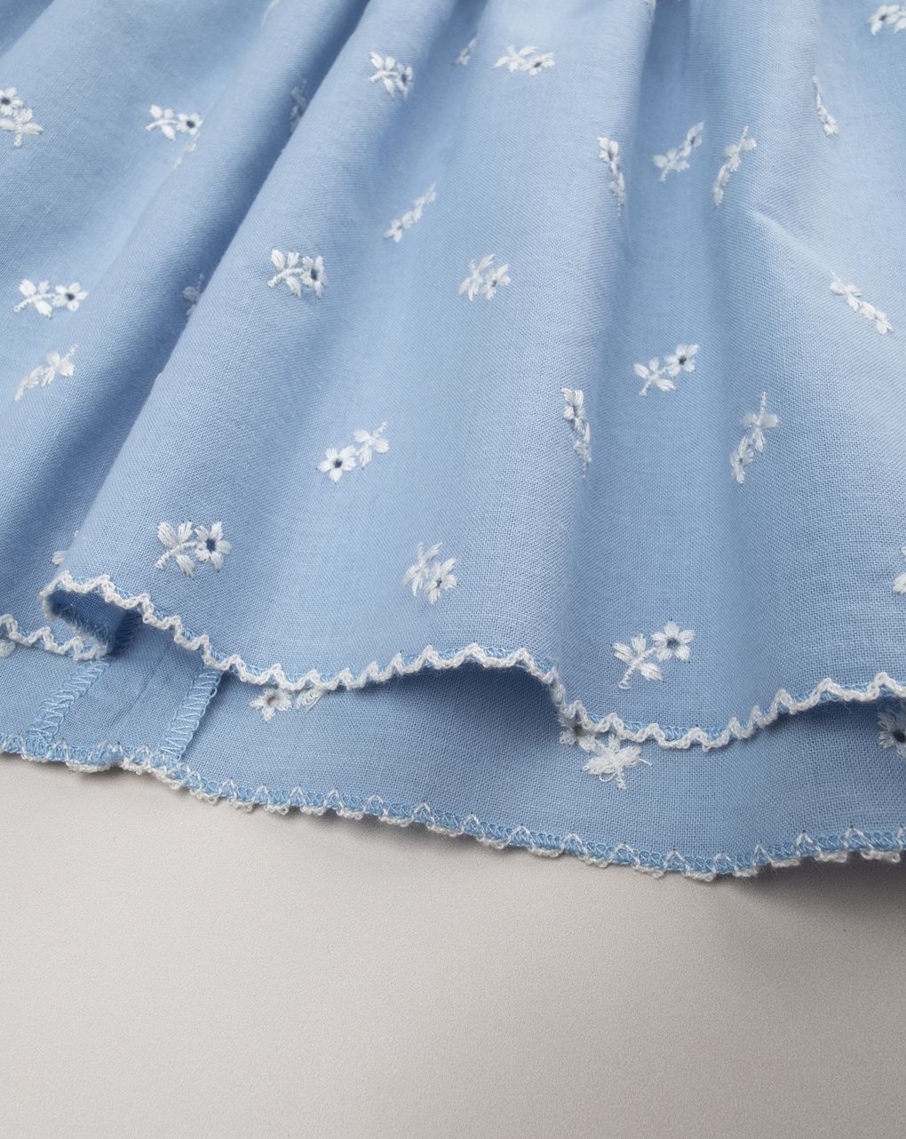 Abito premium neonata fiorellini allover