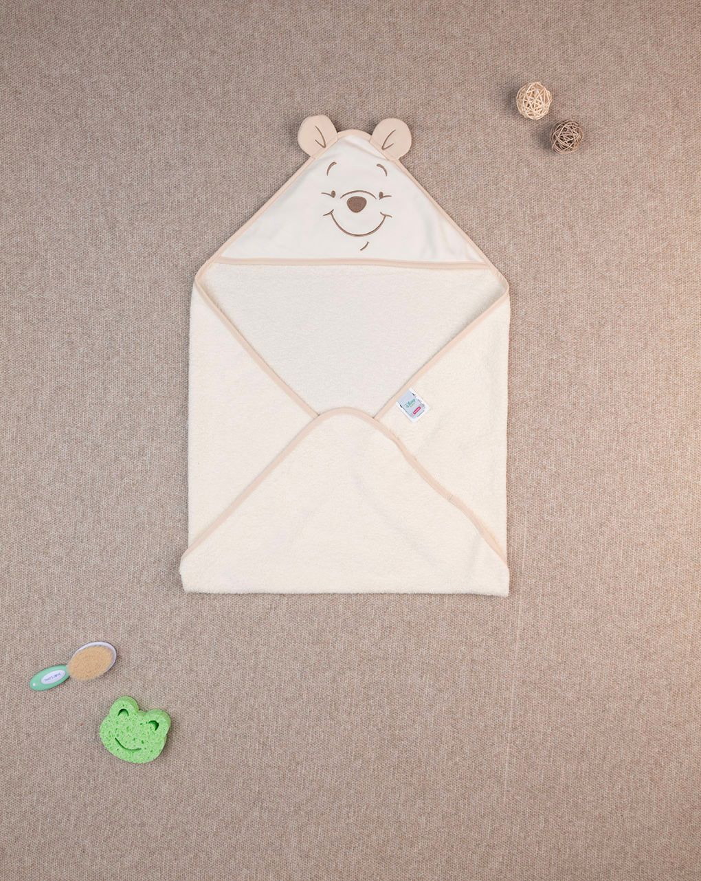 Accappatoio per neonato winnie the pooh