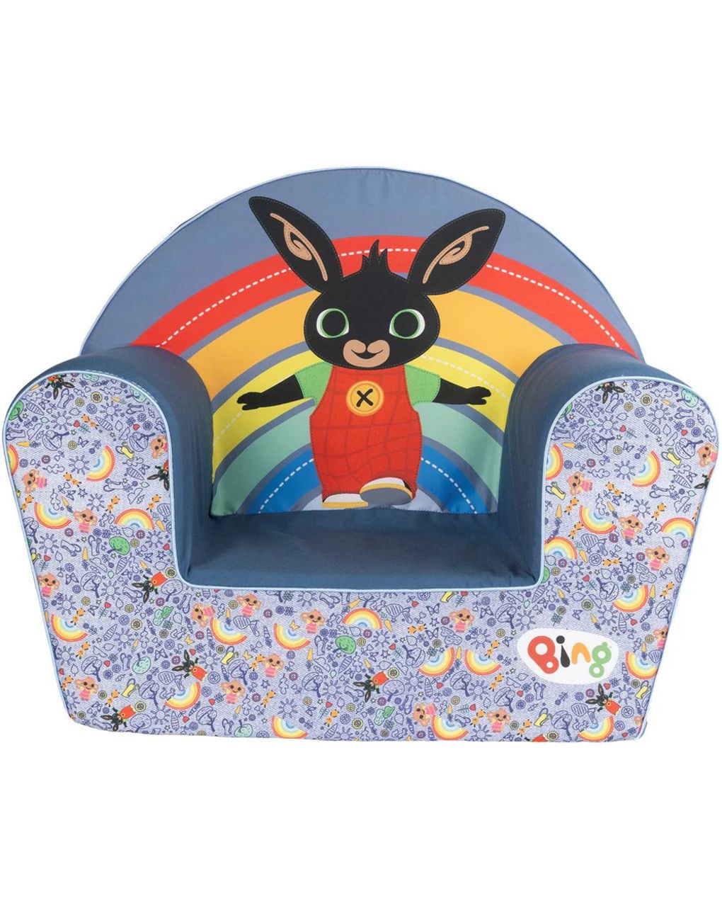 Poltroncina bambini jeans - bing