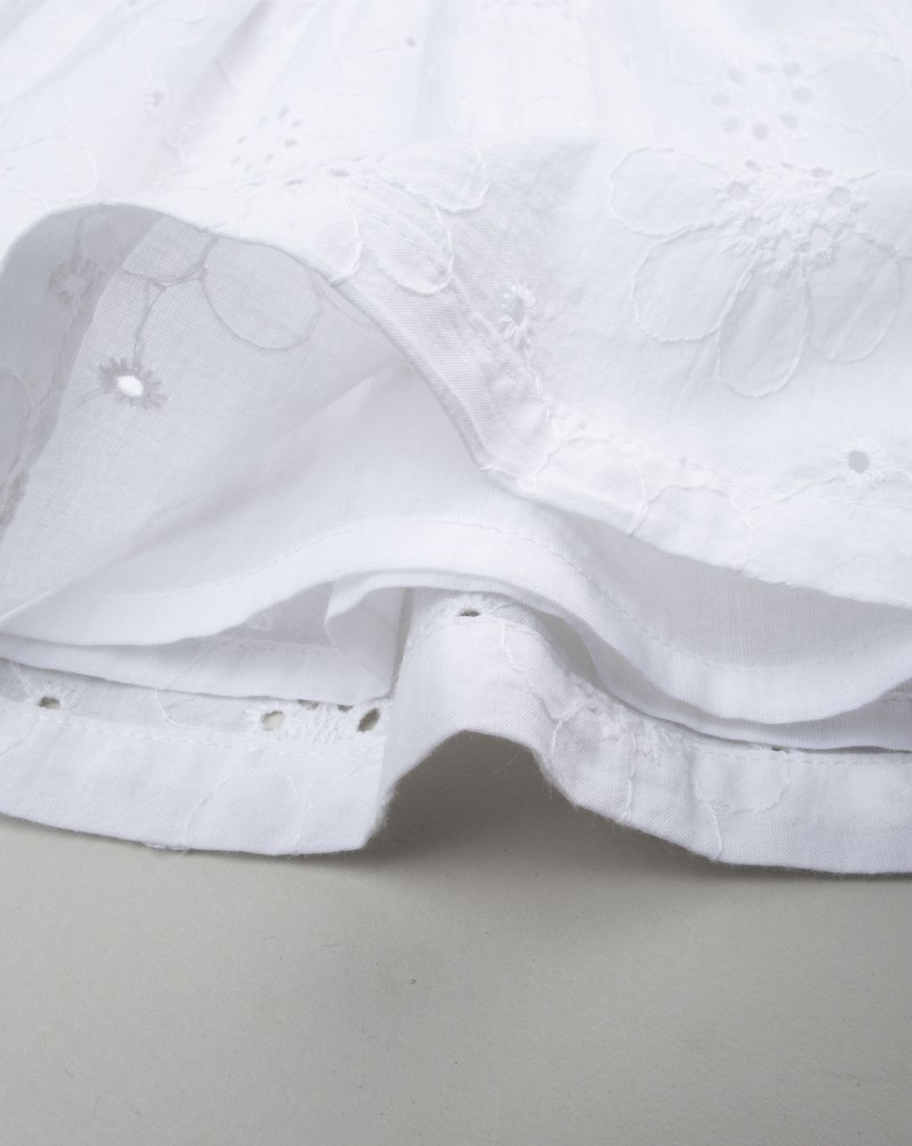 T-shirt bimba sangallo bianco