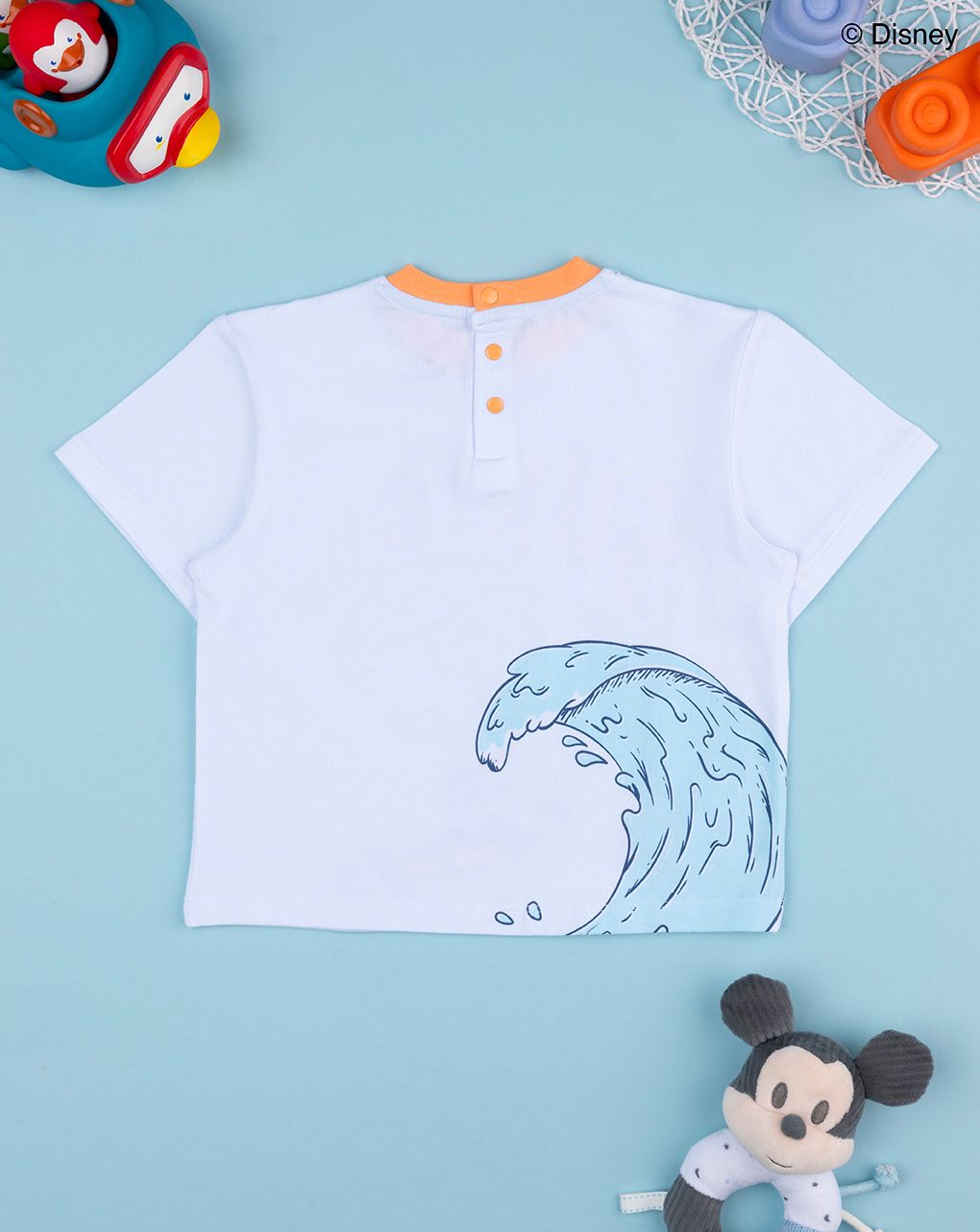 T-shirt bimbo mickey surf