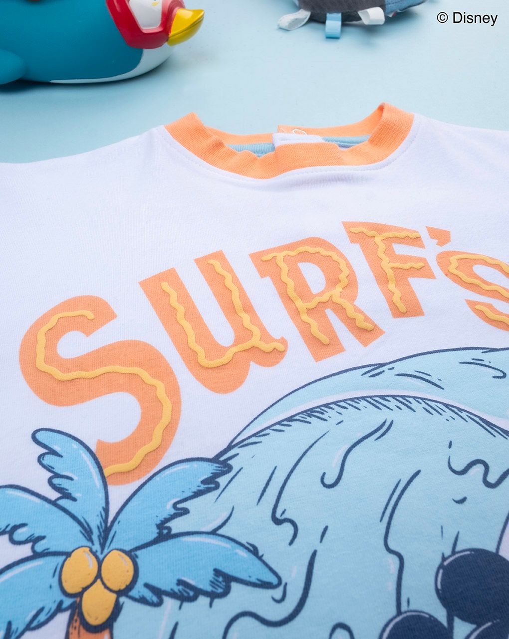 T-shirt bimbo mickey surf
