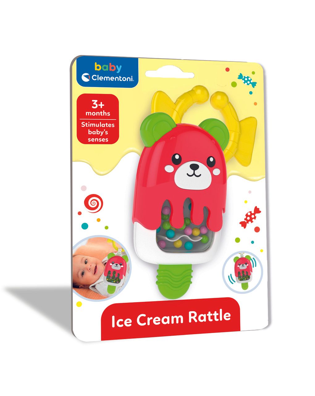 Sonaglino gelatino - 3m+ - baby clementoni