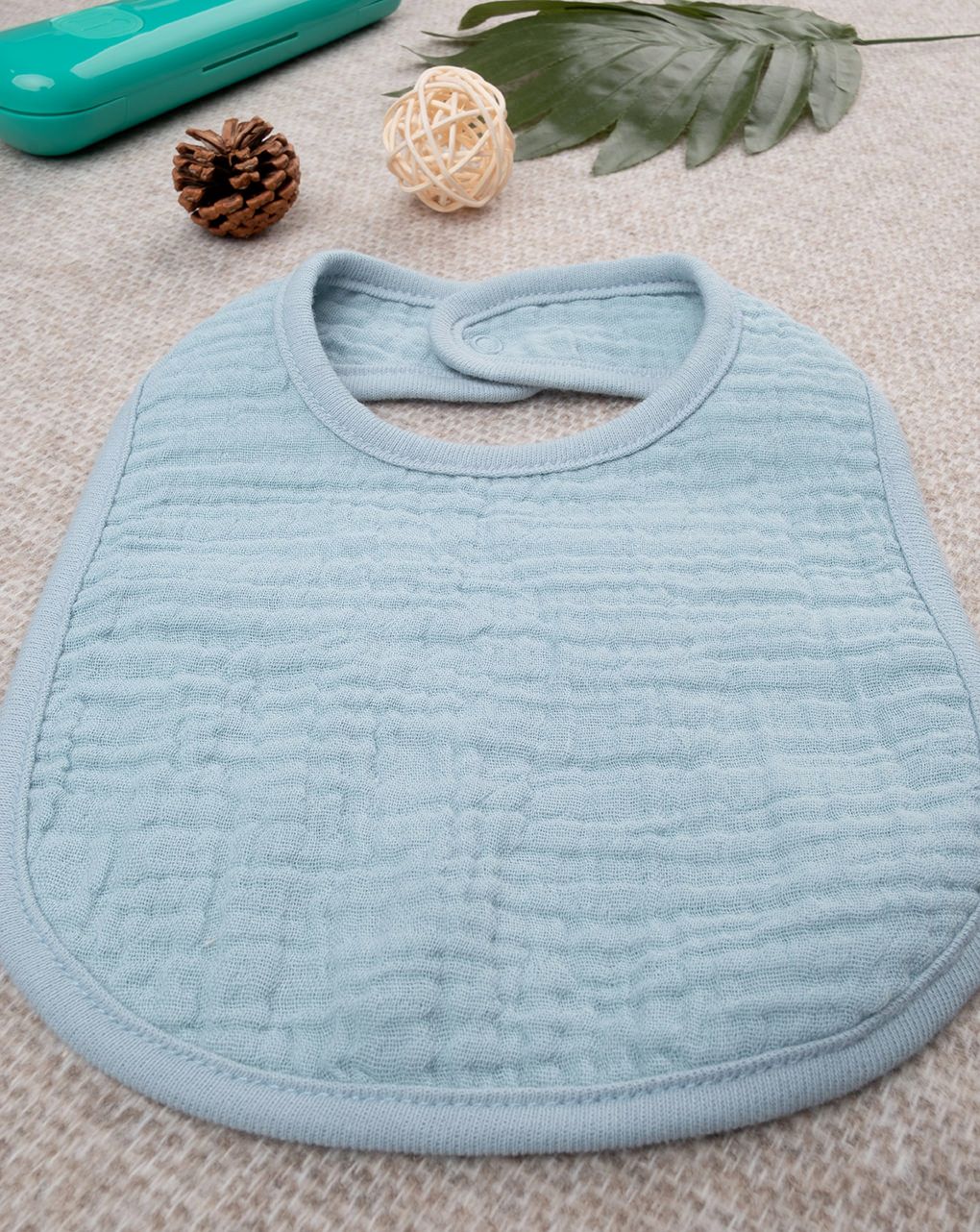 Bavaglino bimbo verde