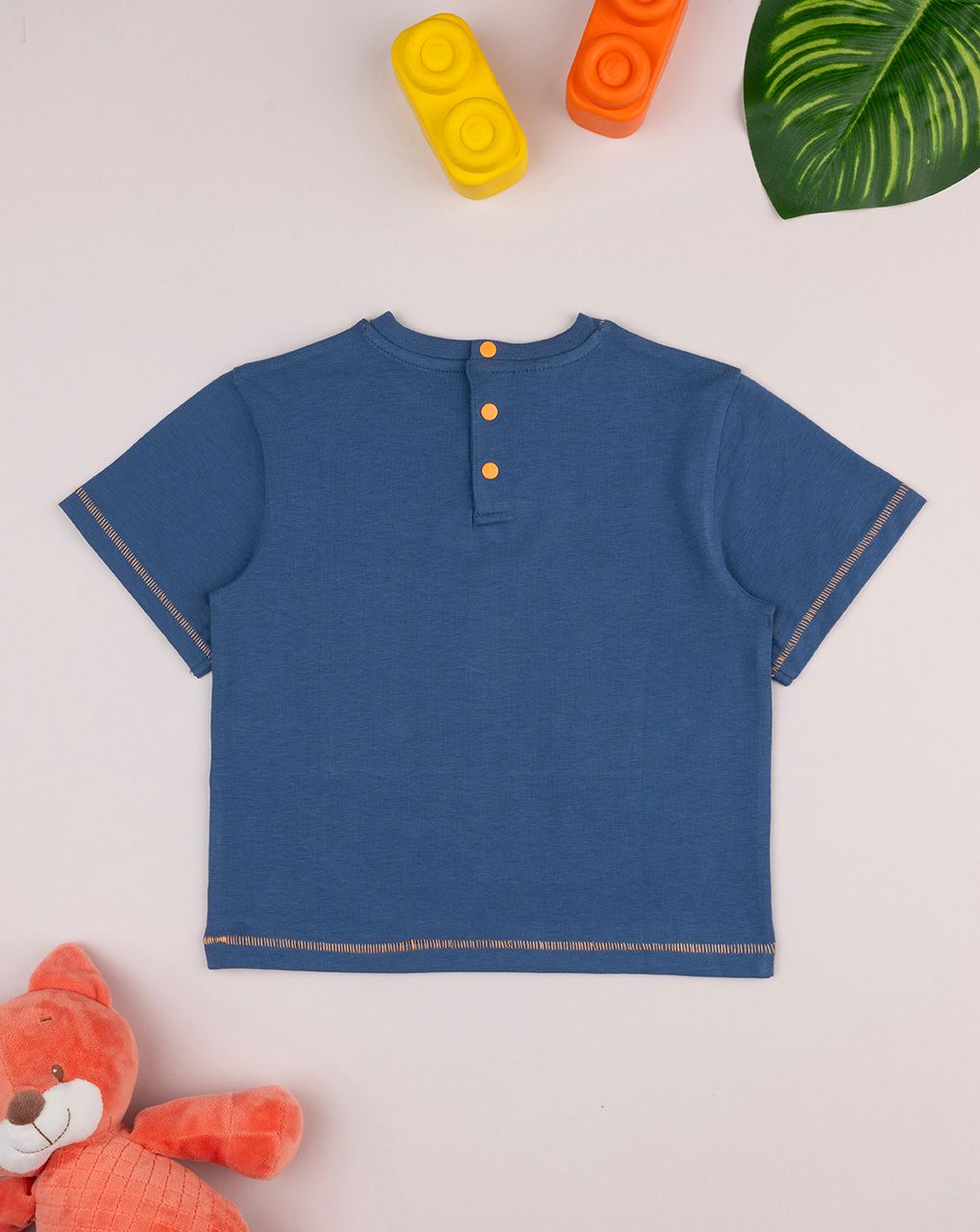 T-shirt bimbo blu orso