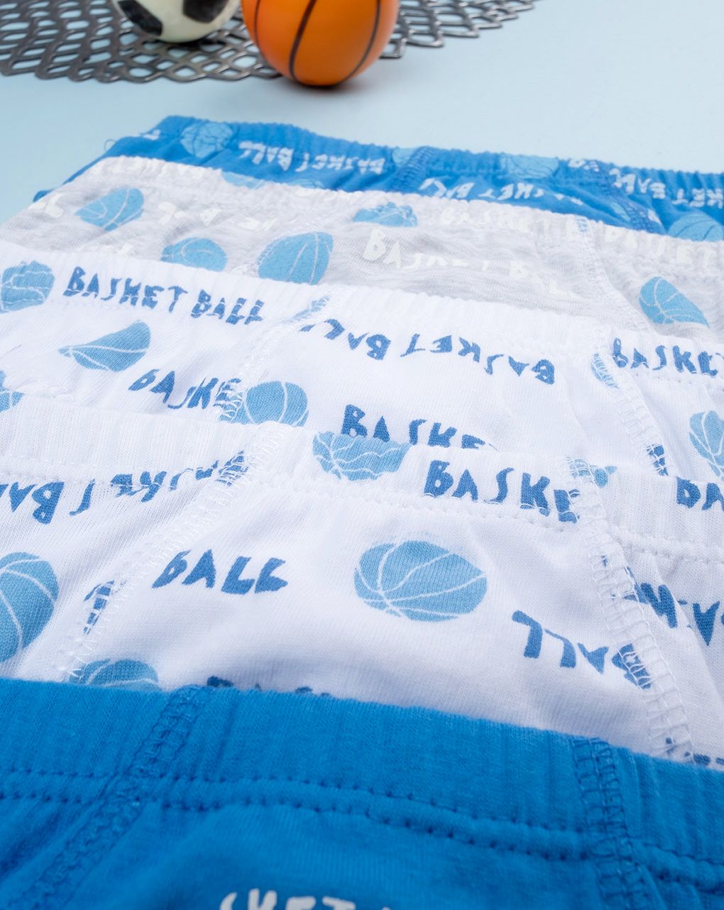 Pack 7 slip bimbo basket