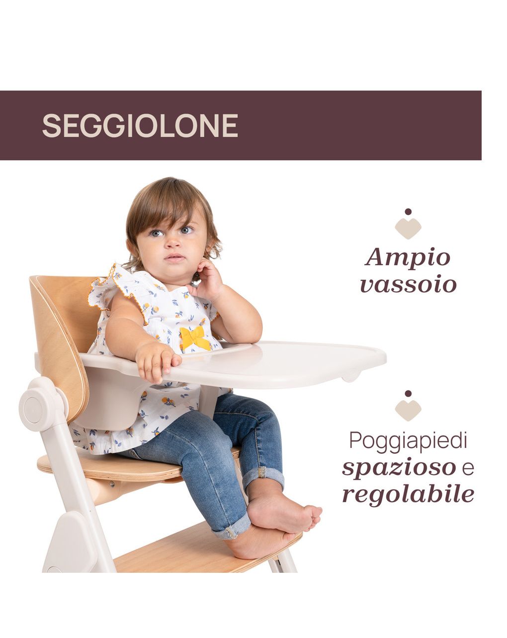 Sedia evolutiva meraviglia fossil - chicco