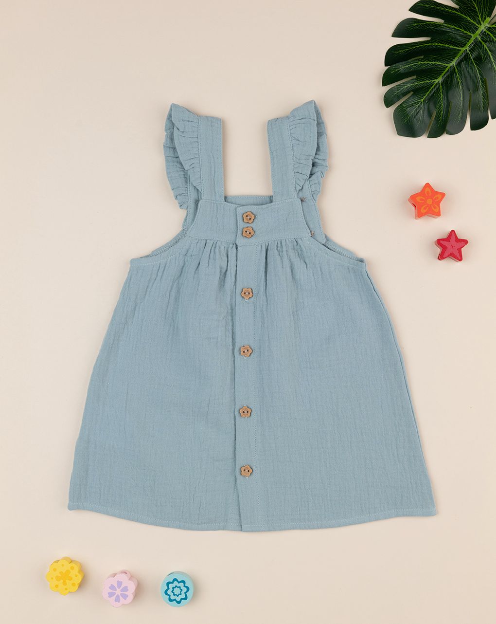 Scamiciato bimba verde