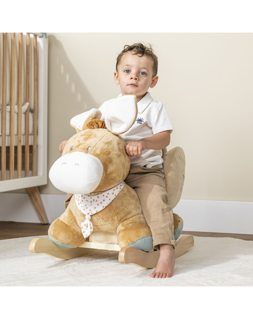 Dondolo leo l'asinello - 10-12 mesi - nattou