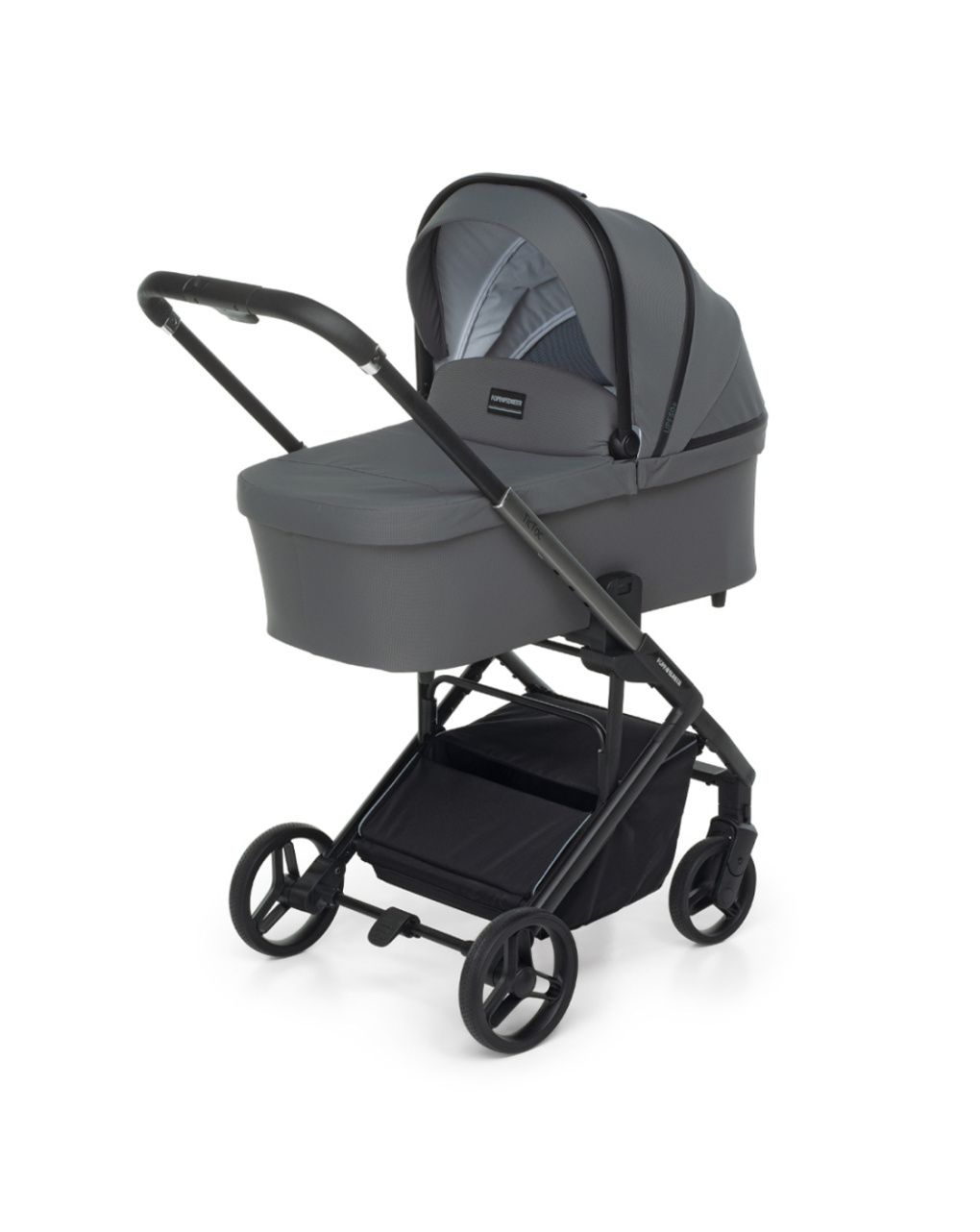 Trio tictoc stone + seggiolino rek black+ adattatore - foppapedretti