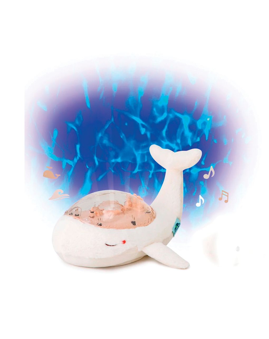 Tranquil whale ricaricabile white - 0 mesi+ - cloud b