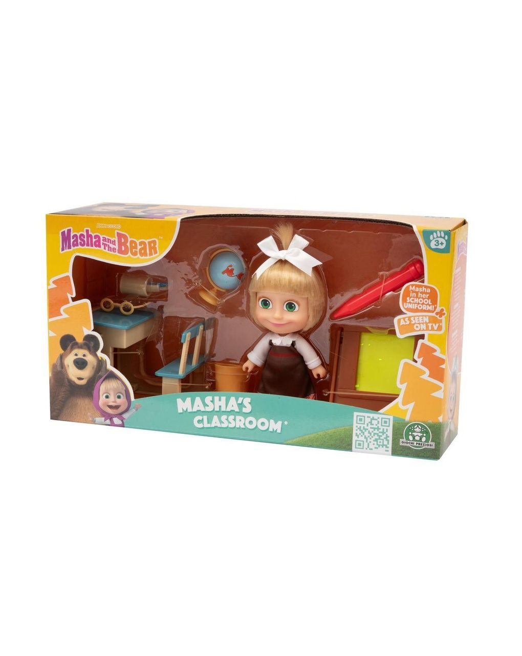 Masha & orso play set - 3+ - giochi preziosi