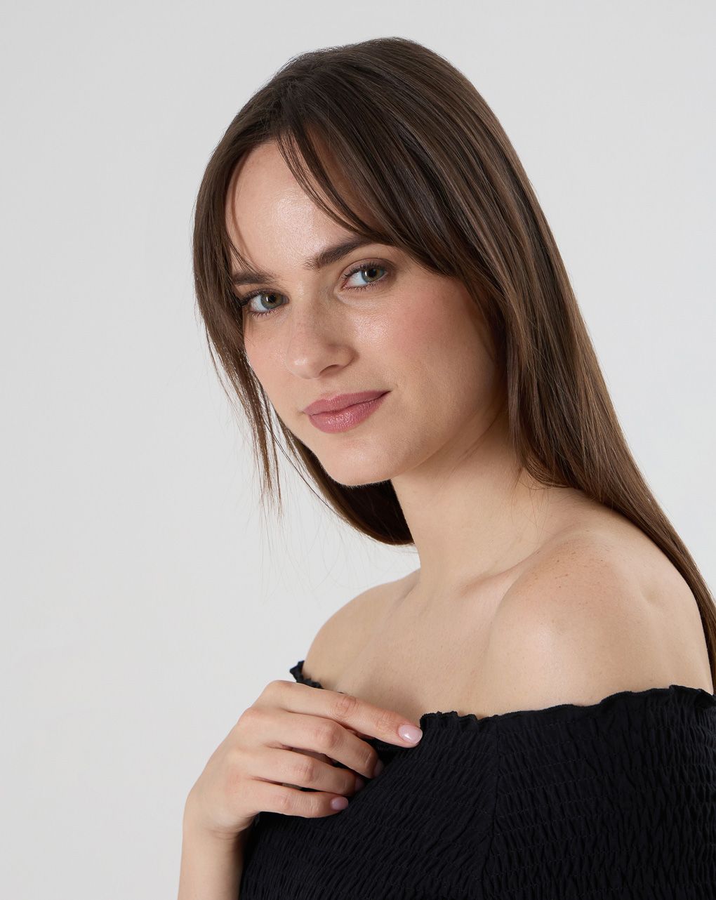 T-shirt premaman nera