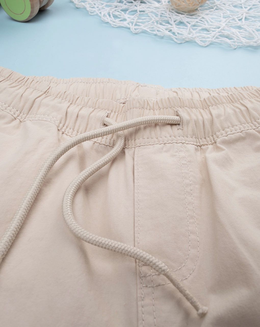 Pantalone bimbo beige