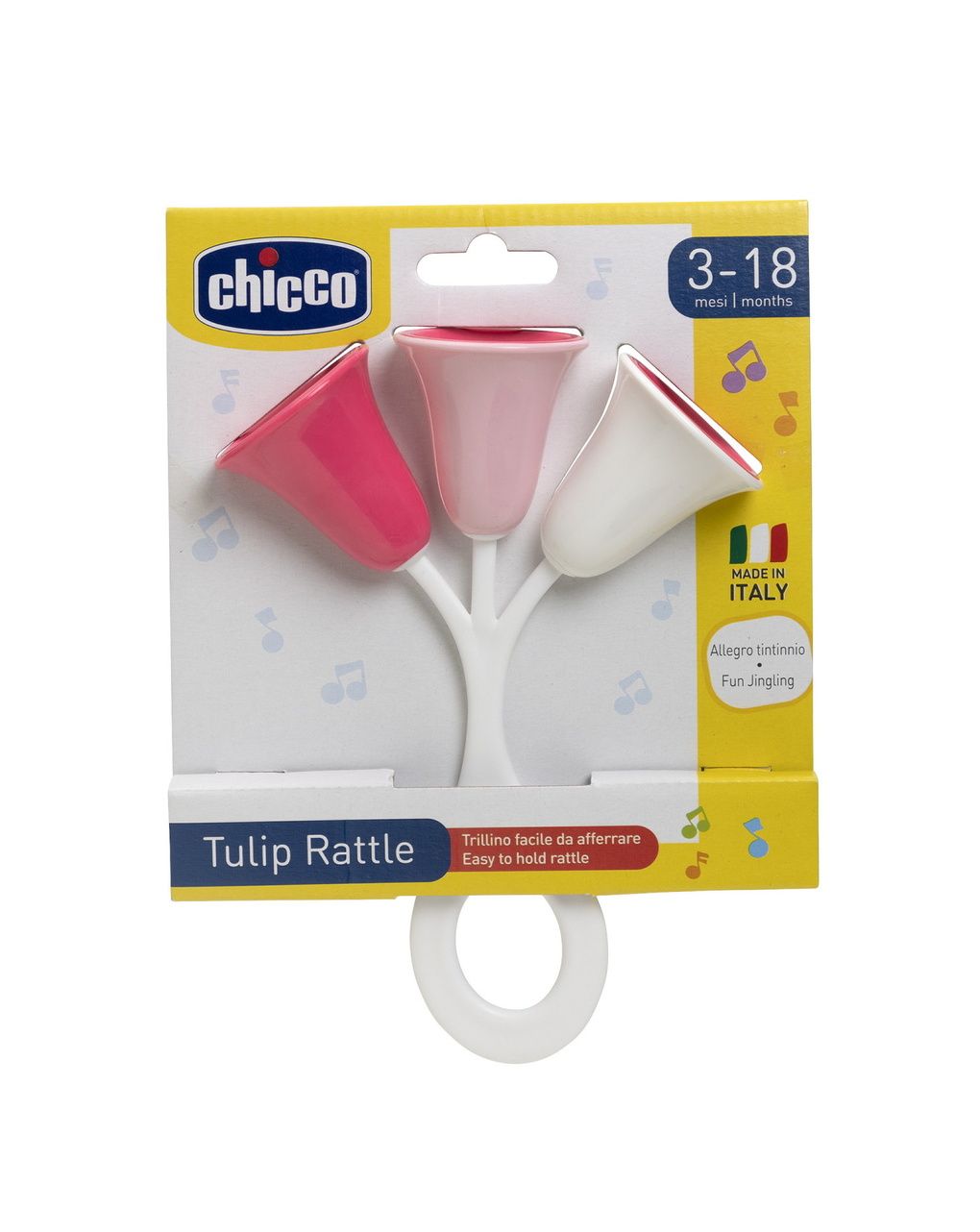 Trillino tulipano rosa- 3m+ - chicco