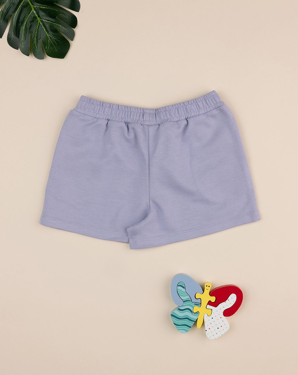 Shorts bimba lilla ciliegia