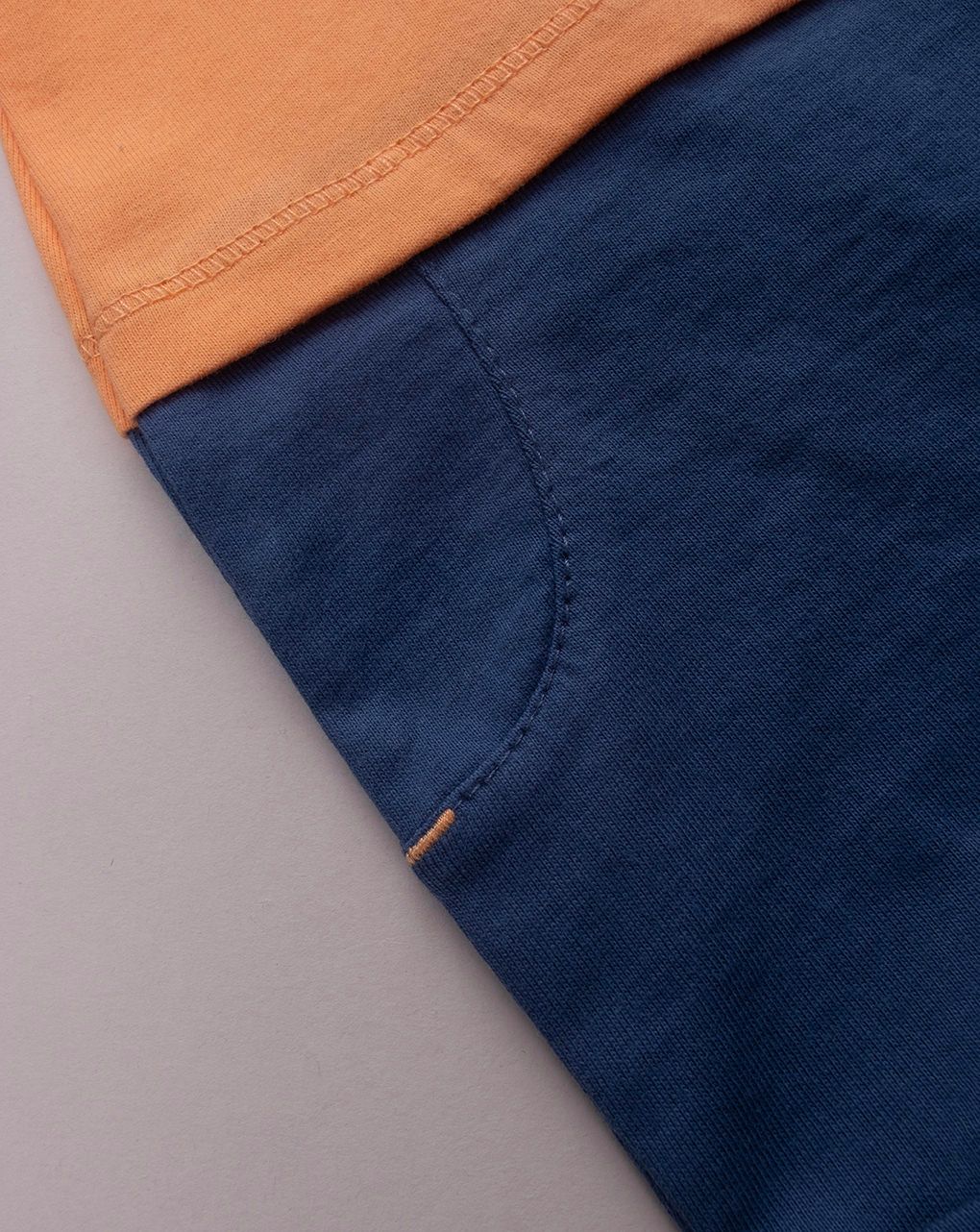 Tutina bimbo arancione/blu orsetti