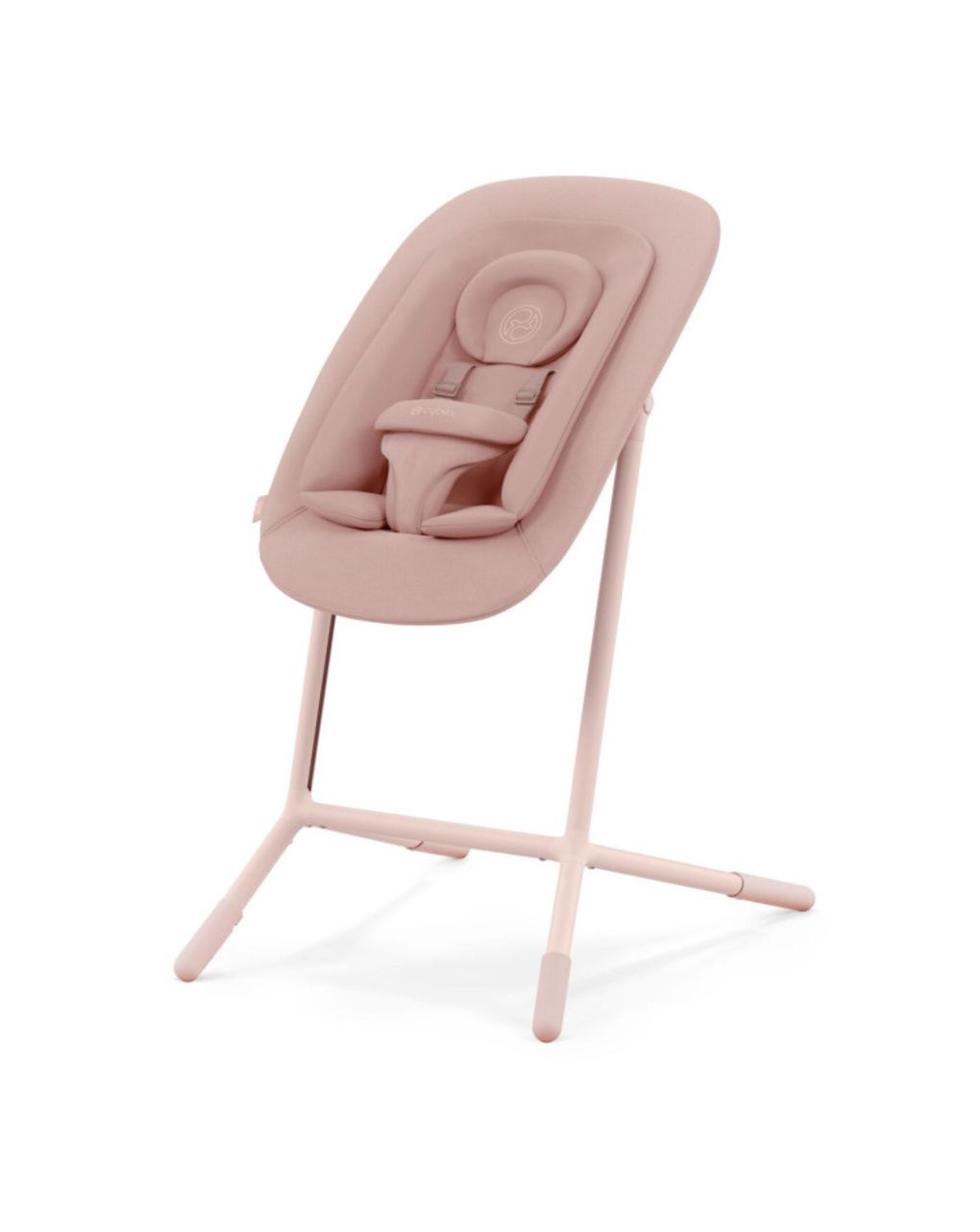Lemo 4in1 sedia evolutiva con sdraietta e accessori pappa - pearl pink - cybex gold