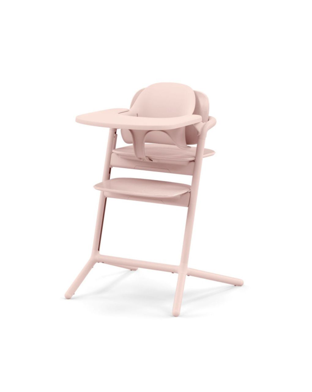 Lemo 4in1 sedia evolutiva con sdraietta e accessori pappa - pearl pink - cybex gold