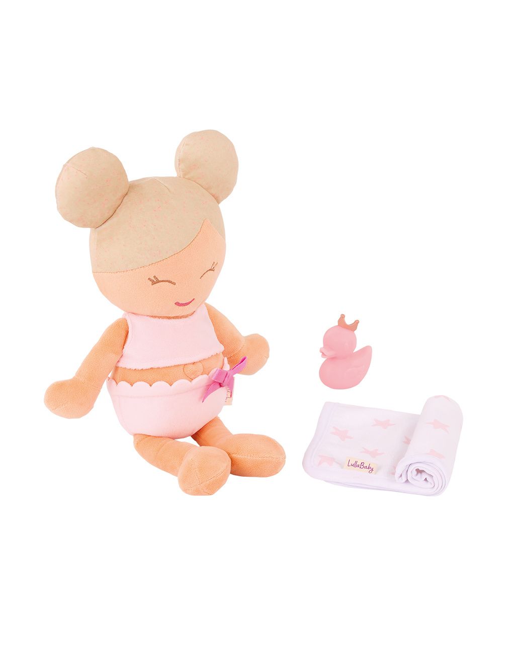 Bambola peluche bagnetto - 2+ - lullababy
