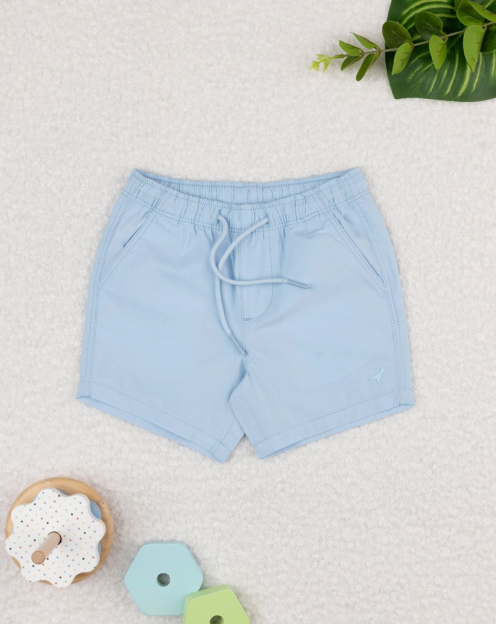 Shorts bimbo azzurri