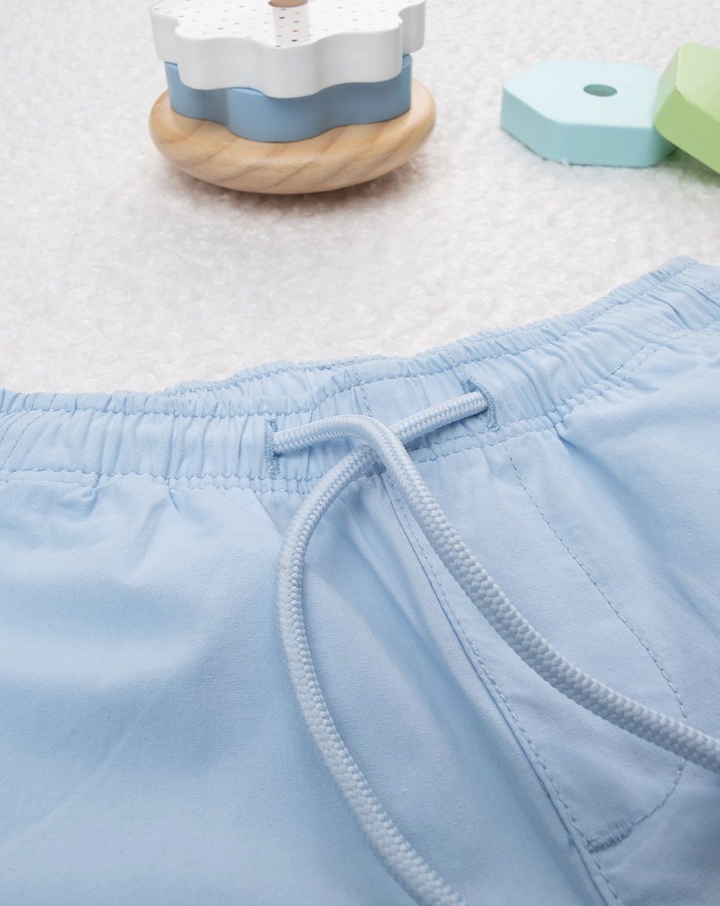 Shorts bimbo azzurri