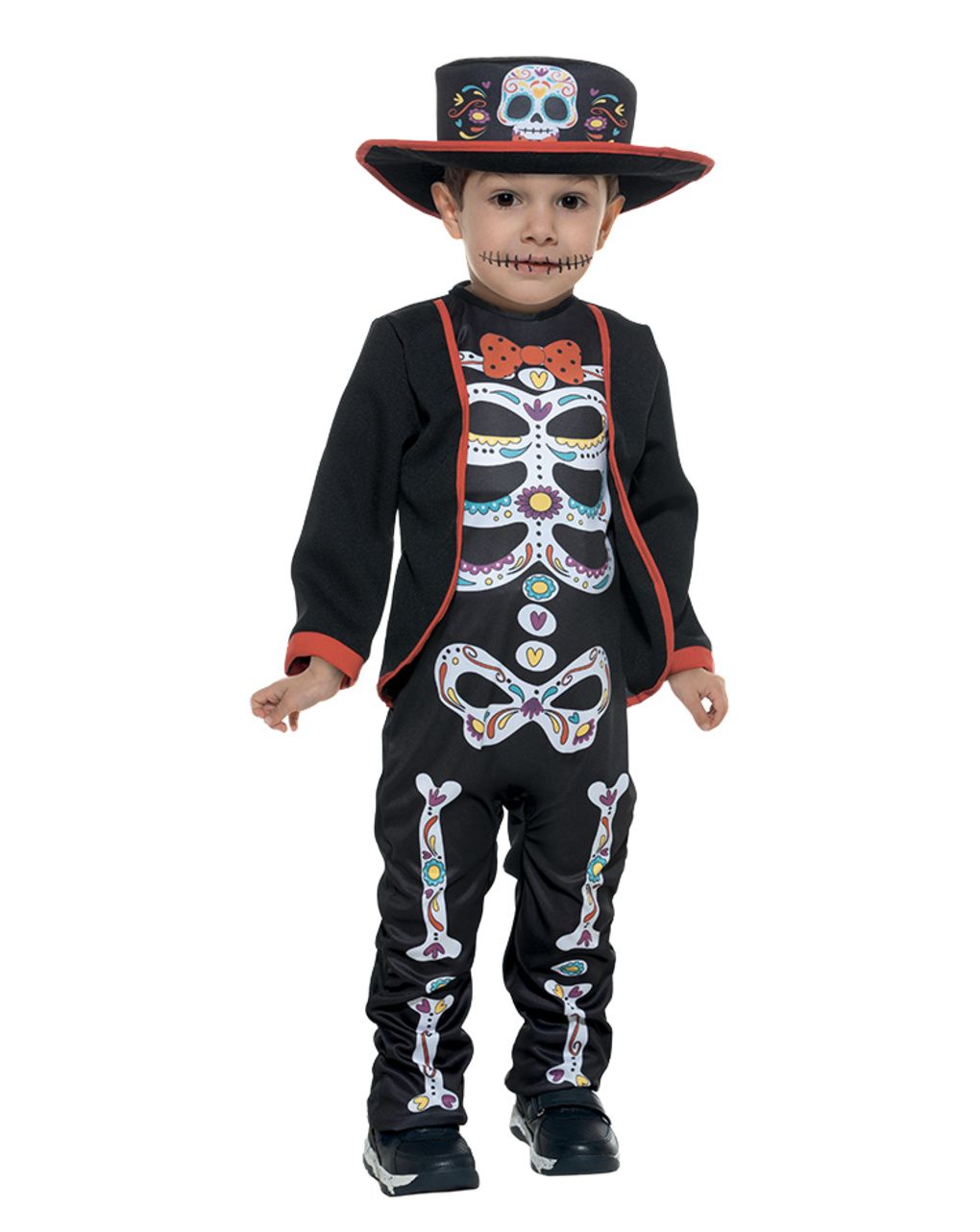 Costume ñino catrin baby - 2 - 3 anni -  carnaval queen