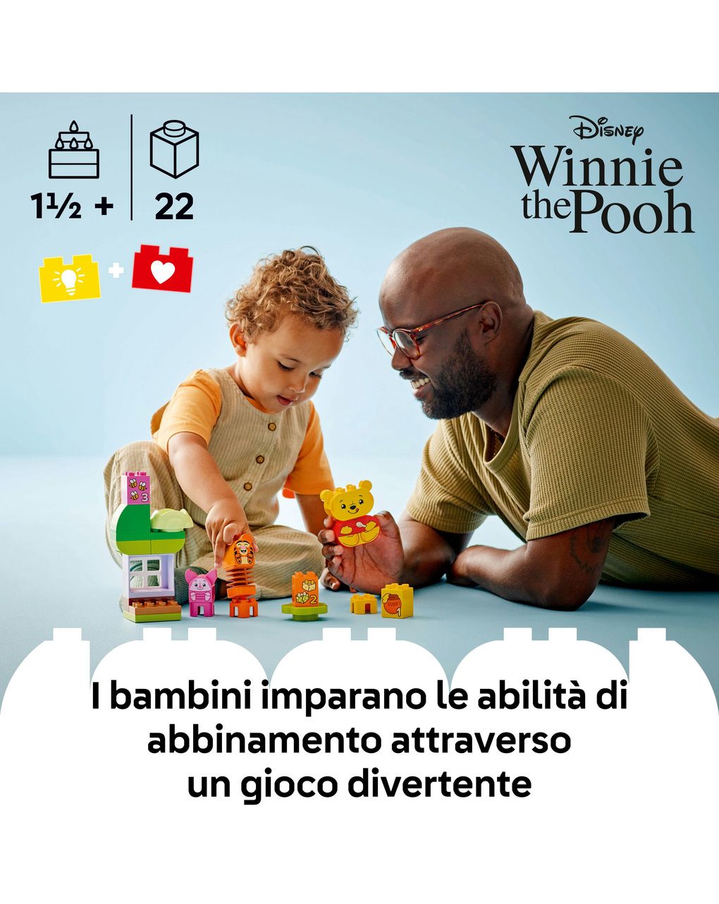 Festa di compleanno di winnie the pooh – 10457 – lego duplo disney