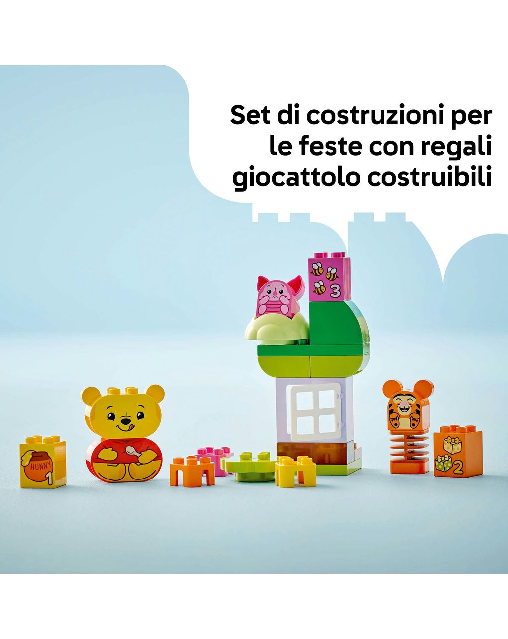 Festa di compleanno di winnie the pooh – 10457 – lego duplo disney
