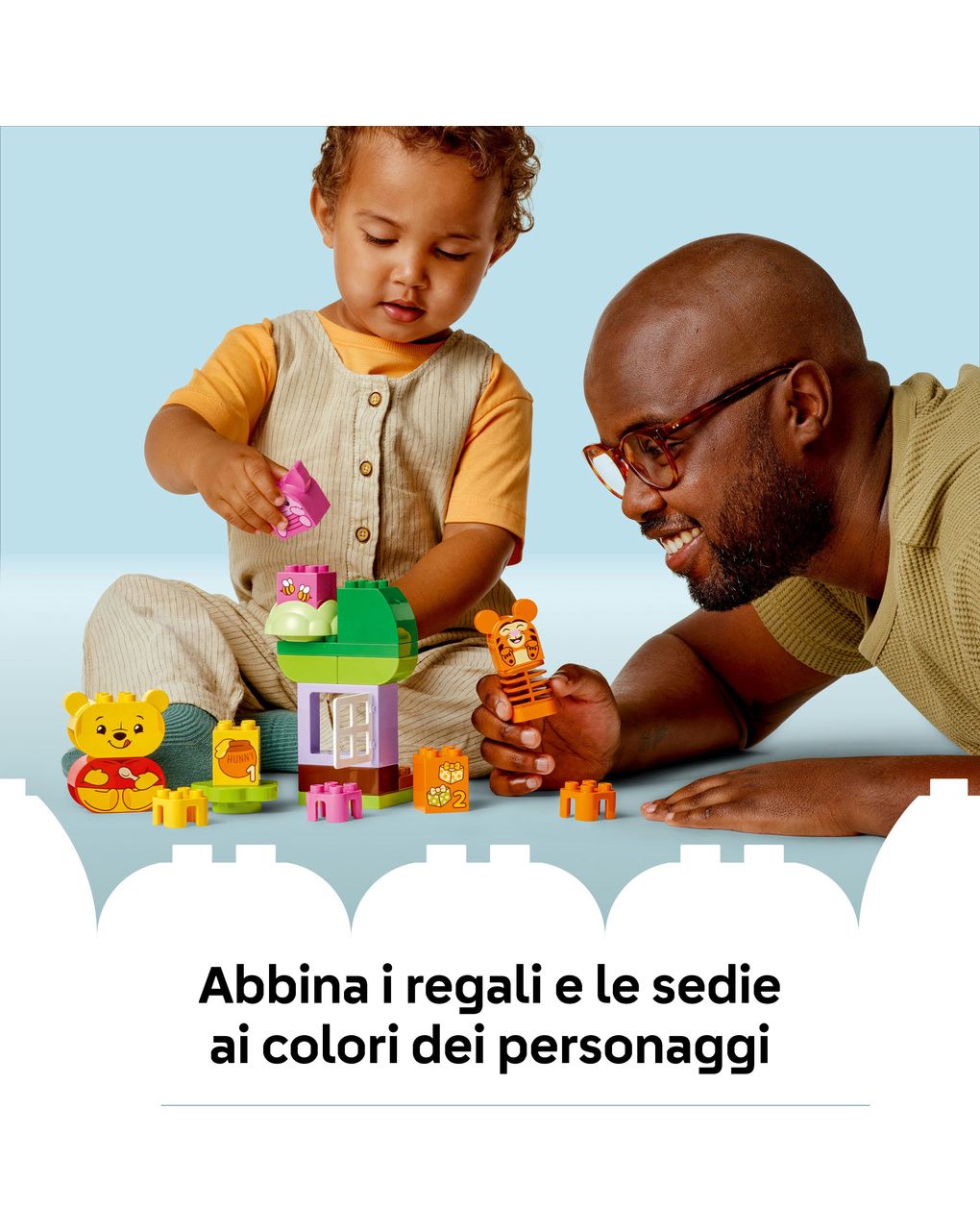 Festa di compleanno di winnie the pooh – 10457 – lego duplo disney