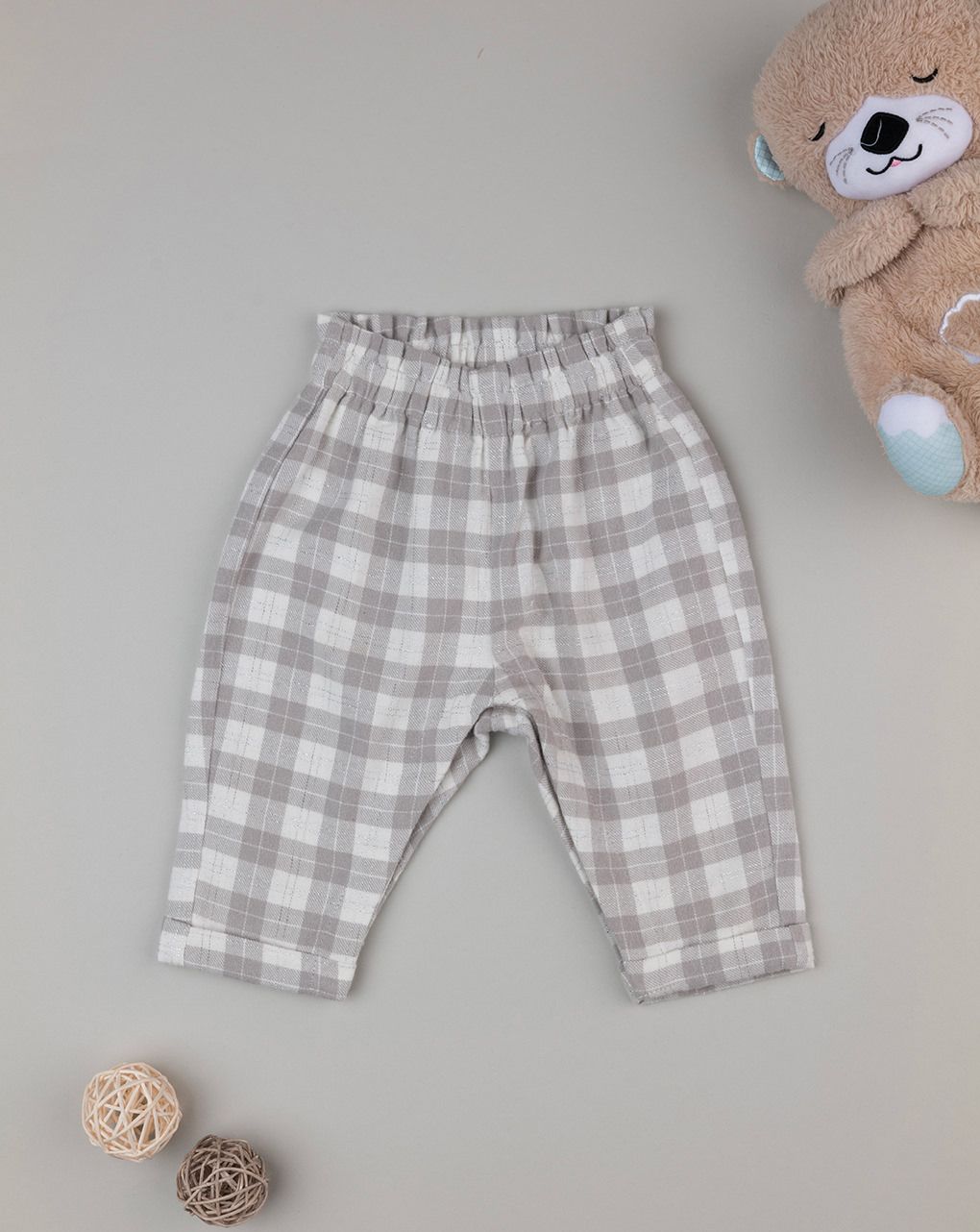 Pantaloni flanella bimba