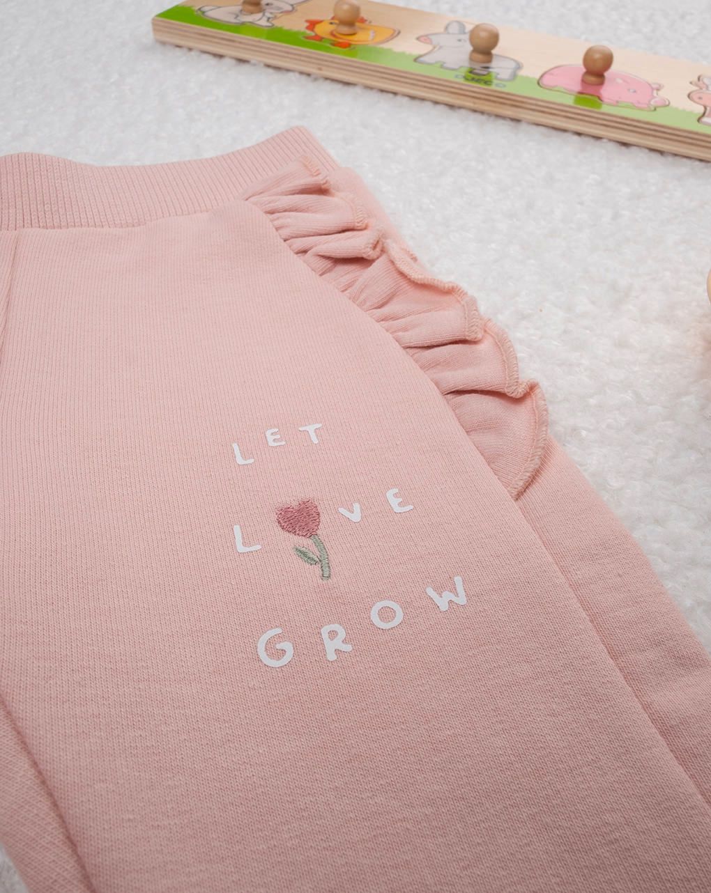 Pantalone bimba rosa